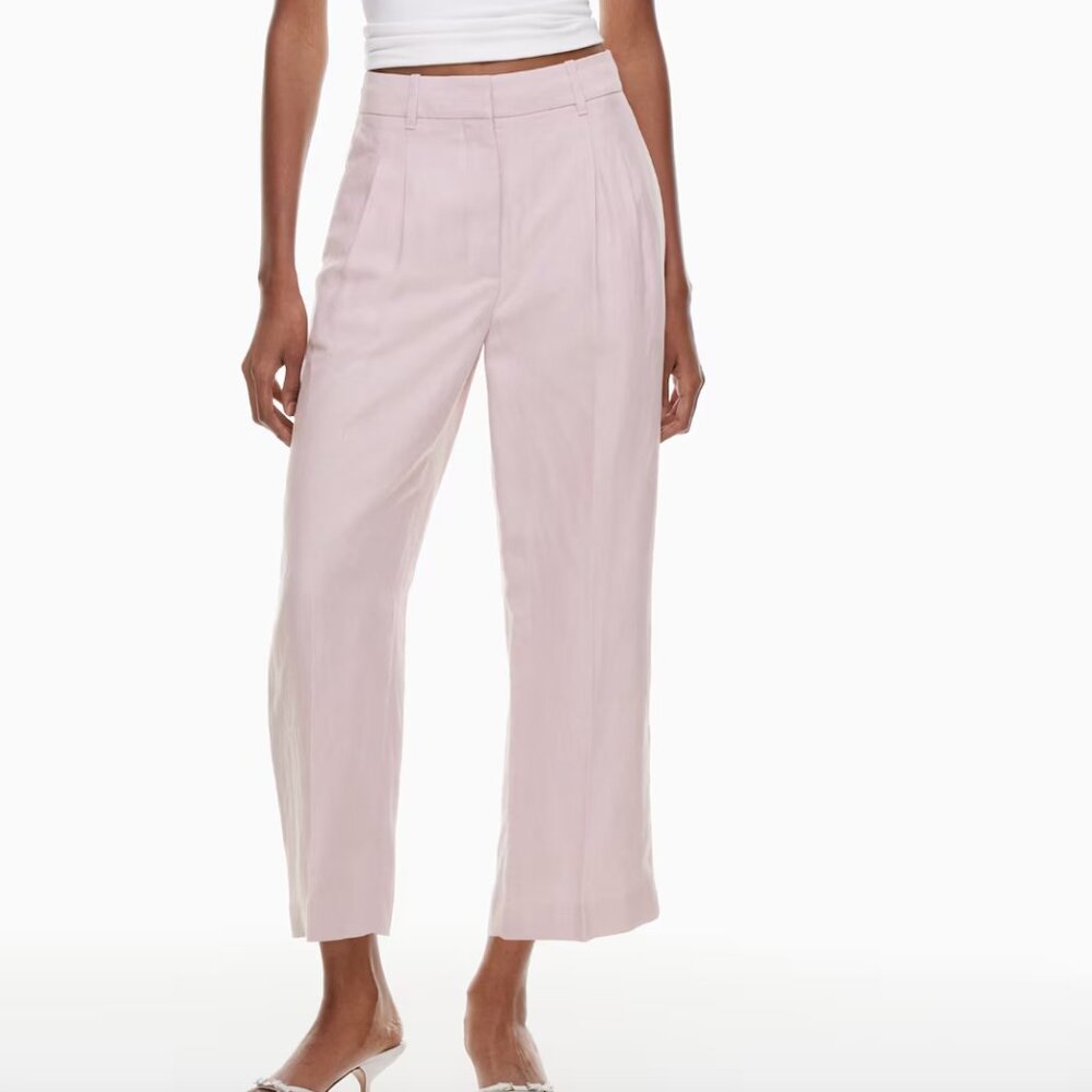 Aritzia  The Effortless Pant™ Cropped - CruiseLinen™